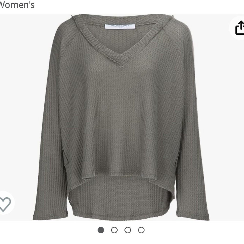 Dream Thermal Cozy V neck in wild thyme